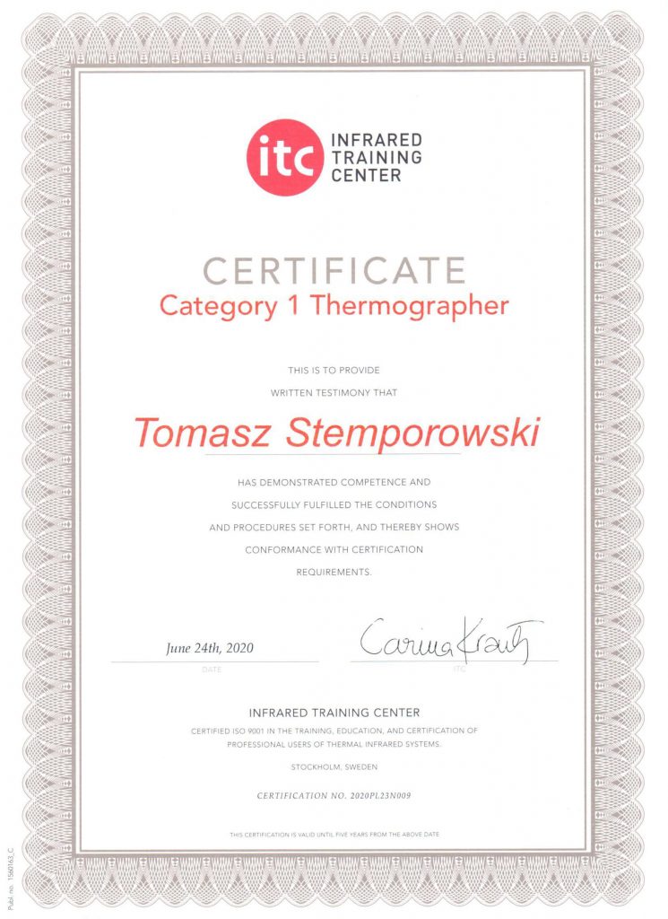 Certyfikat | TERM-OS.pl